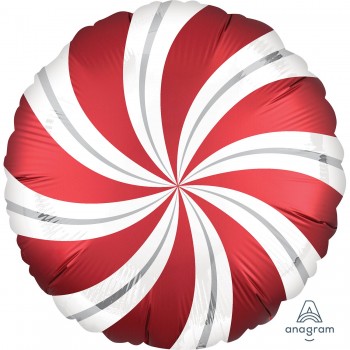 Globo 18" Caramelo Rojo