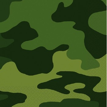 P/16 Serv.Camuflaje 25X25