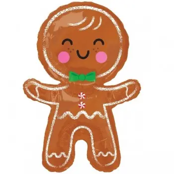 Globo Forma Galleta Muñeco