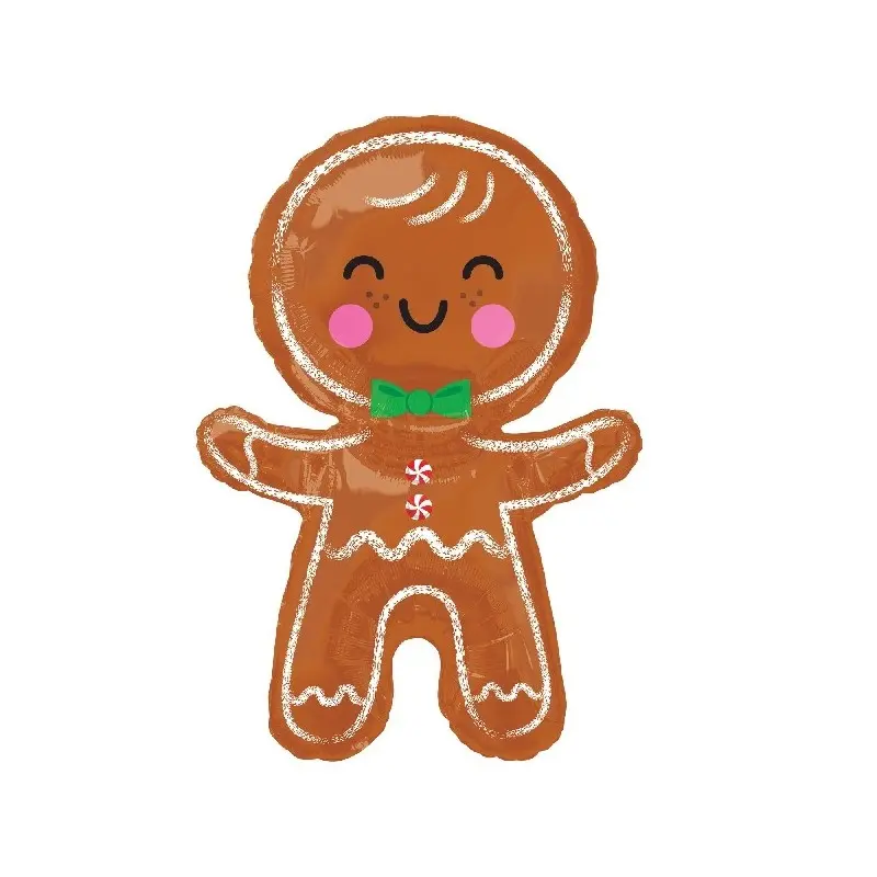 Globo Forma Galleta Muñeco Globo Forma Galleta Muñeco