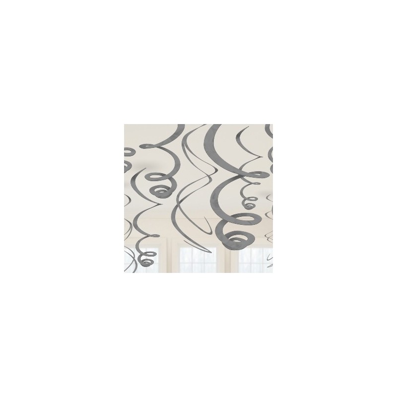 P/12 Colg.Espiral Plata