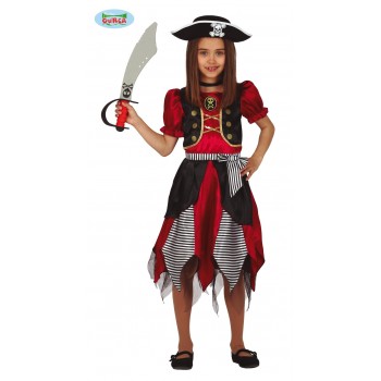 Disf.Inf.Niña Pirata 10-12